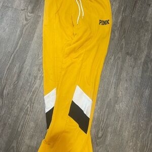 PINK Victoria's Secret Yellow Sweatpants